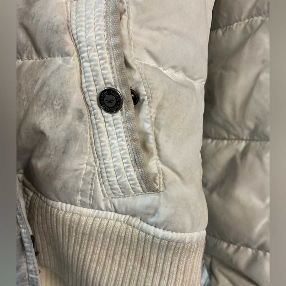 Vintage white Hollister coat - Picture 7 of 16